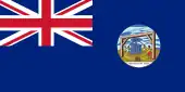 Drapeau de la Grenade de 1875 à 1903
