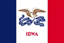 Drapeau de l'Iowa