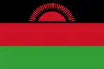 Drapeau du Malawi.