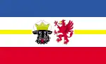 Drapeau du Mecklembourg-Poméranie-Occidentale