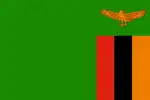Drapeau de la Zambie.