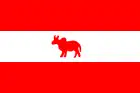 Drapeau du royaume de Menabe.