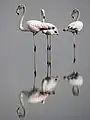 Flamants roses au lac de Tunis. Mai 2016.