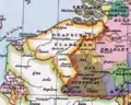 La Flandre en 1400. Comté de Flandre Flandre royale Flandre impériale Frontière (l'Escaut) entre le royaume de France et le Saint-Empire romain germanique