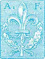 Logotype de la Ligue d'Action française de 1905 à 1936.