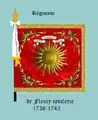 régiment de Fleury cavalerie, avers