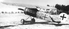 Vue de l'avion.