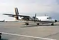 F-27 F-GAOT d'Uni-Air à Faro en 1987