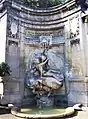 Fontaine Amédée-Larrieu, fontaine de gauche