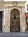 La fontaine de Joyeuse.