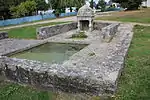 La fontaine de Kergornet : vue rapprochée.