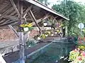 Lavoir dans le centre bourg (juin&nbsp;2009).