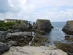 Fortin militaire, Pointe des Poulains.