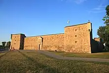 Le fort Chambly au coucher du soleil