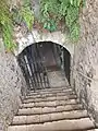 Fort Fleur d'Épée, entrée des souterrains