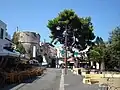 Les fortifications à l'entrée de la ville