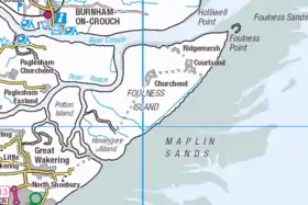 Carte de l'île