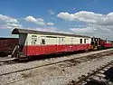 Fourgon-postal FZ n°62 en gare de Saint-Valery-Canal (France)