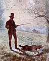Chasse (1931), huile sur toile, collection privée, attribué à Félix Fournery.