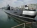 Sous-marin soviétique à propulsion classique no 480, classe Foxtrot à Zeebruges.