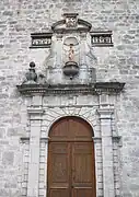 Portail de l'église.