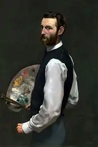 Autoportrait (1865-1866), huile sur toile (109 × 72 cm), Chicago, Institut d'art de Chicago.