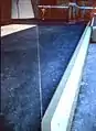 Un carré pour un square, lignes de fuite.