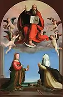 Dieu le père et saintes1509, Lucques