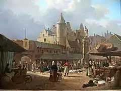 Marché aux poissons (tableau conservé au Musée royal des beaux-arts d'Anvers).