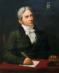 François-Auguste de Parseval-Grandmaison (1759-1836) Peintre, Poète et Académicien.