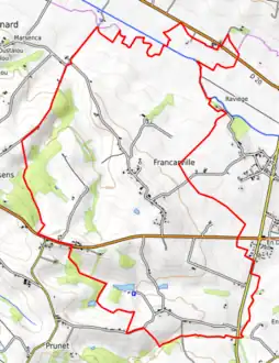 Carte topographique