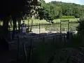 Vue d'ensemble du cimetière.