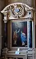 L'autel-retable de la 2e&nbsp;chapelle nord.
