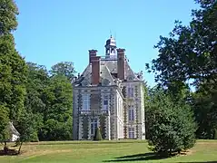 La façade nord.