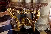 Console du XVIIIe&nbsp;siècle.