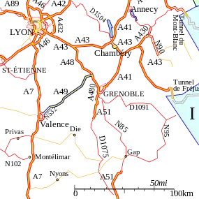 Carte simplifiée