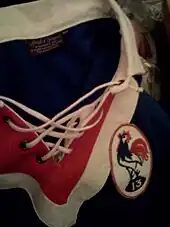 maillot porté par les joueurs de l'équipe de France de rugby à XIII en 1951