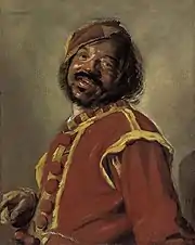 Le Mulâtre, 1627, huile sur toile, 75,5&nbsp;× 63,5&nbsp;cm (Museum der bildenden Künste, Leipzig).