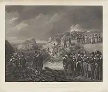Siège d'Anvers, (1832-1833), d'après Laurent-Joseph Pelletier, Rijksmuseum, Amsterdam.