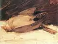 Franz Marc : Le Moineau mort, 1905, collection privée