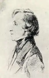 crayon : Chopin