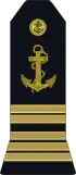 capitaine de vaisseau .Appellation : « Commandant »