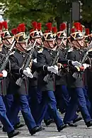 Garde républicaine française.