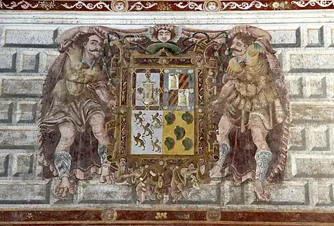 Fresque murale de l'Hospital de Santiago