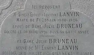 Ernest Lanvin.