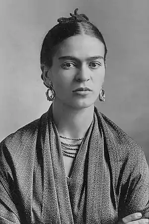 Frida Kahlo, peintre mexicaine.