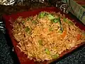 Nasi goreng à Singapour.