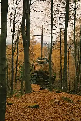 La Friedenskreuz (la « croix de la Paix ») sur le Maimont.