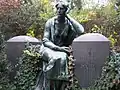 Enterrement de Schumann-Recke, sculpture d'Otto Stichling (de), vers 1906
