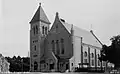 l'église en 1908